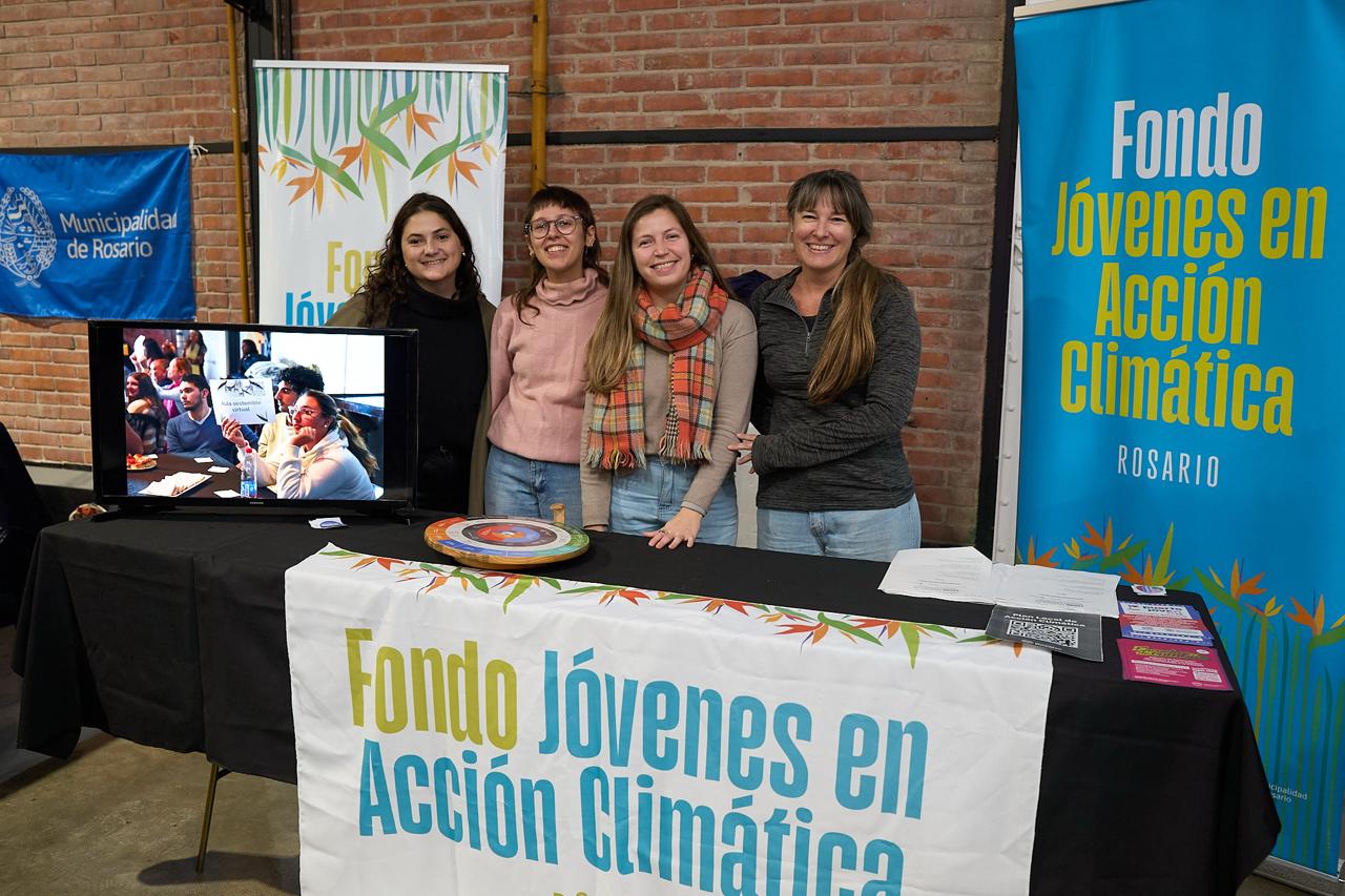 Foto de El Fondo Jóvenes en Acción Climática presente en la inauguración de Puerto Jóven